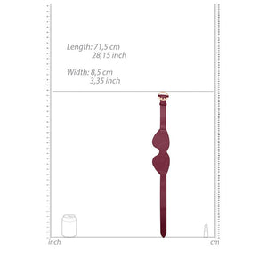 OUCH! Halo - Eyemask - Burgundy