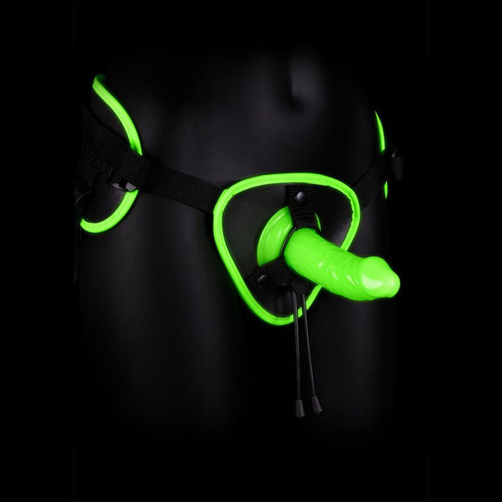 Ouch! Glow In The Dark Strap-on Harness