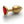 Ouch! Heart Gem Gold Butt Plug - Small
