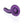 Ouch! Smooth 6 Inch G-Spot Dildo - Metallic Purple