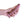 Ouch! Smooth Silicone 6 Inch G-Spot Dildo - Rose Gold