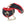 Ouch! Milan Collection - Leg Cuffs - Black/Red