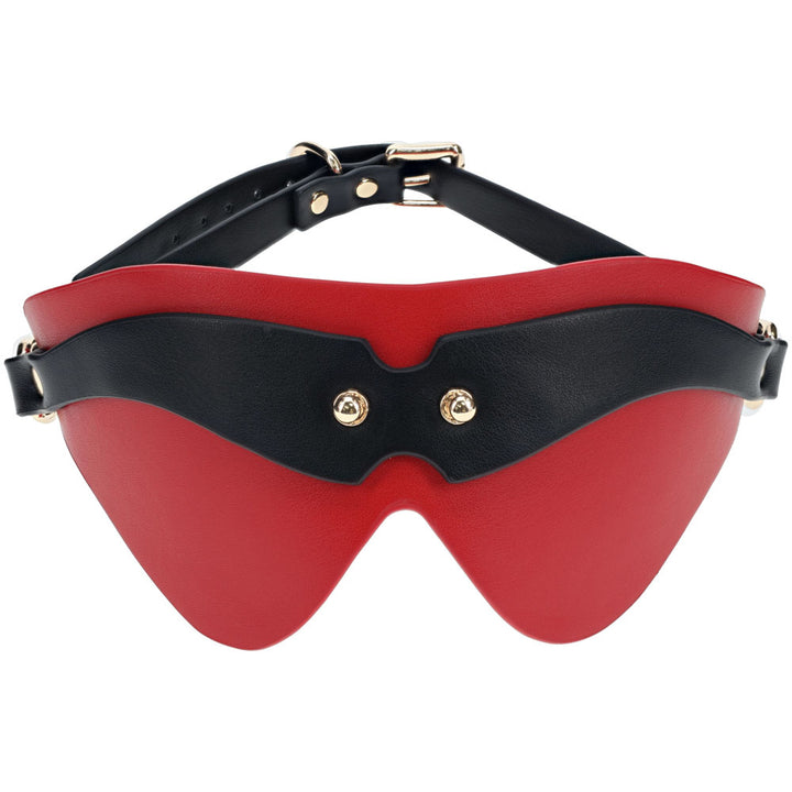 Ouch! Milan Collection - Blindfold - Black/Red