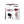 Ouch! Milan Collection - Kit with Bag - 8 Piece - Black/Red 