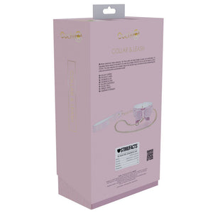Ouch! Paris Collection - Collar with Leash - Pink