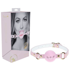 Ouch! Paris Collection - Silicone Ball Gag - Pink
