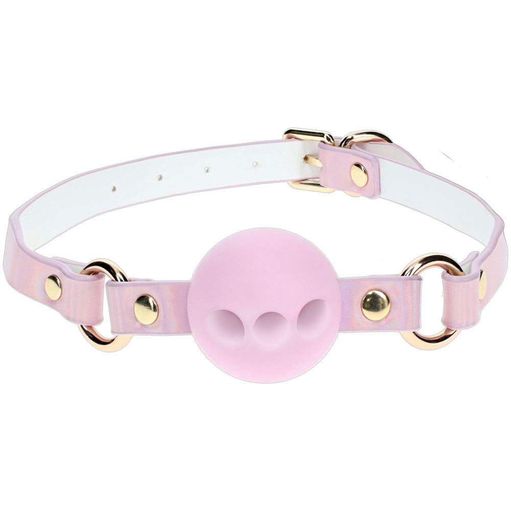 Ouch! Paris Collection - Silicone Ball Gag - Pink