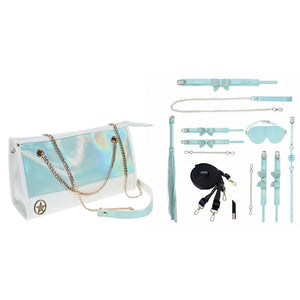 Ouch! Paris Collection - Kit with Bag - Baby Blue - 8 Piece