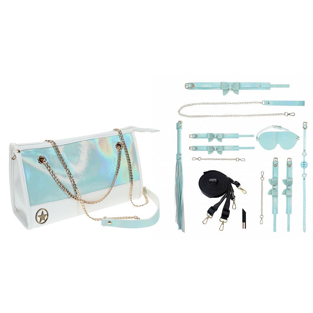 Ouch! Paris Collection - Kit with Bag - Baby Blue - 8 Piece