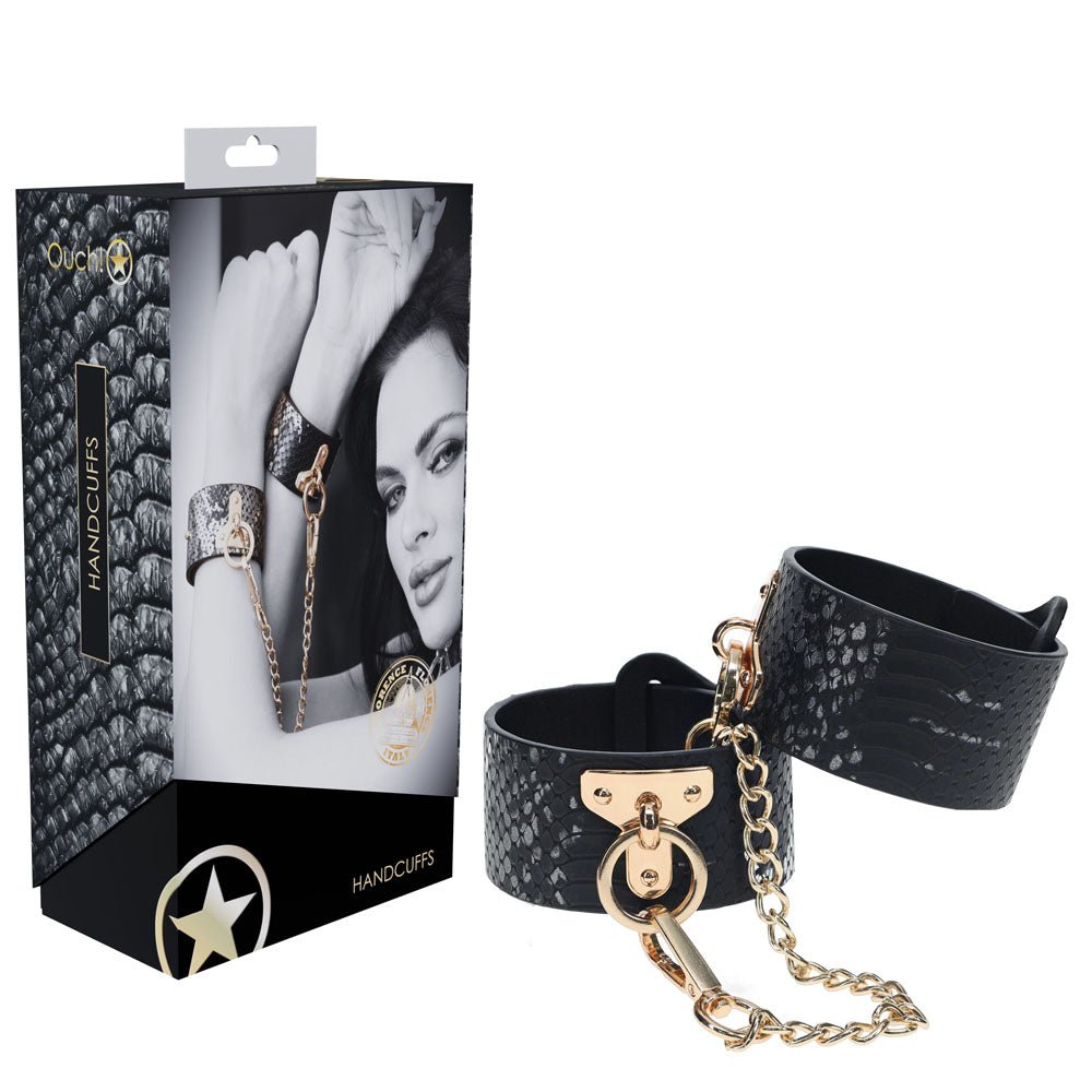 Ouch! Florence Collection - Handcuffs - Black