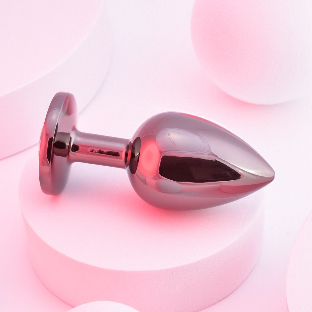 Playboy Pleasure Tux - Large Metal Butt Plug