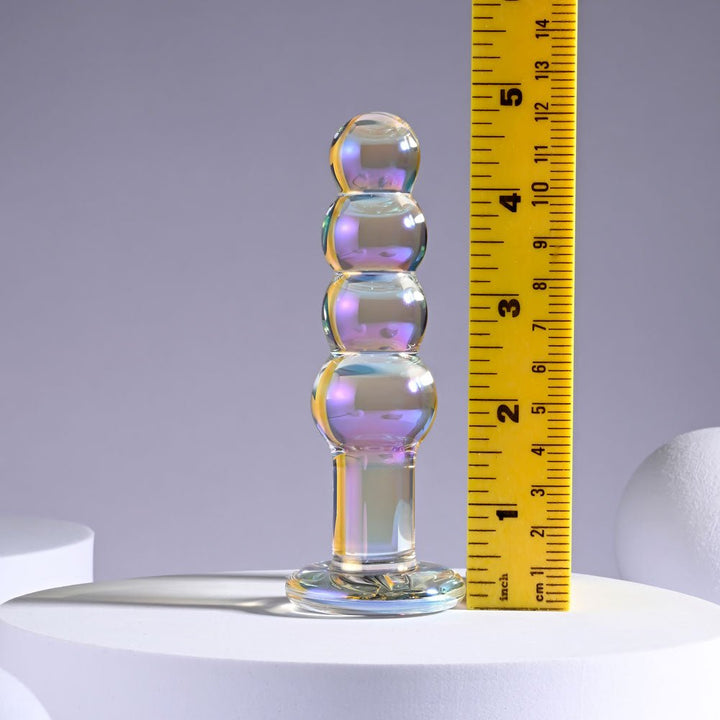 Playboy Pleasure Jewel Glass Anal Beads