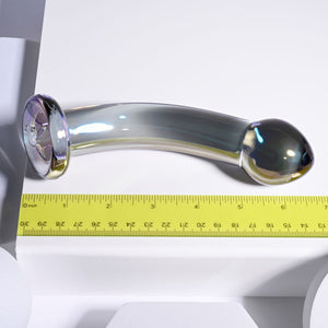 Playboy Pleasure Jewels King Glass Dildo