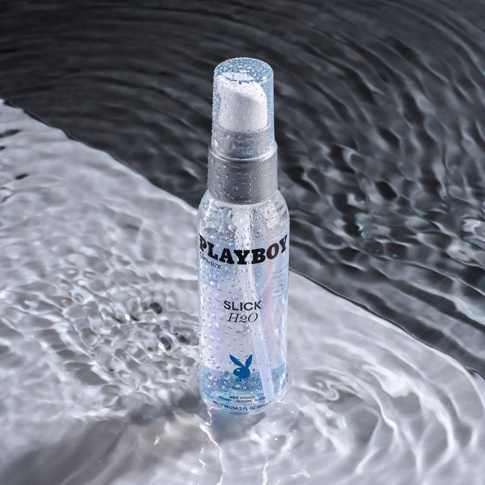 Playboy Pleasure Slick H2O Water Based Lubricant  - 60ml