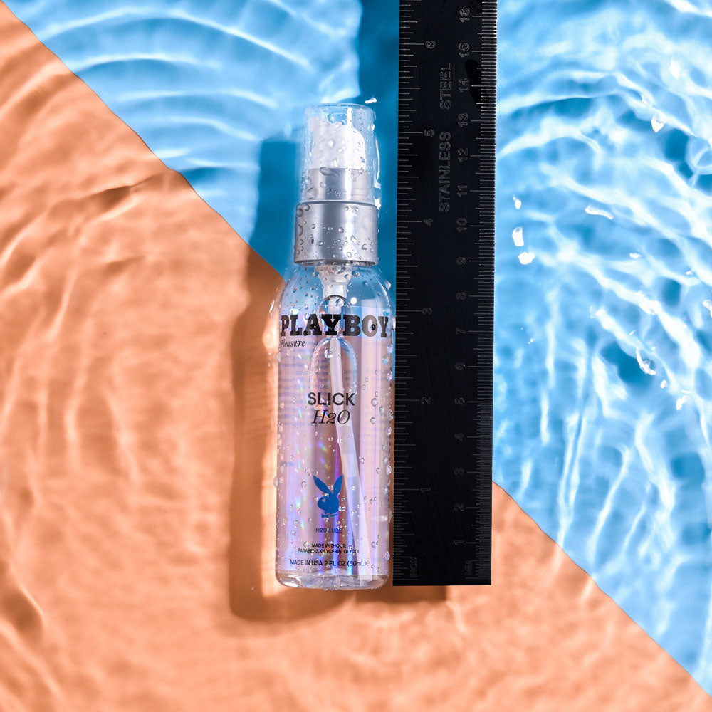 Playboy Pleasure Slick H2O Water Based Lubricant  - 60ml