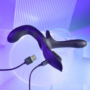 Playboy Pleasure The 3 Way - Vibrating Cock Ring with Wireless Remote