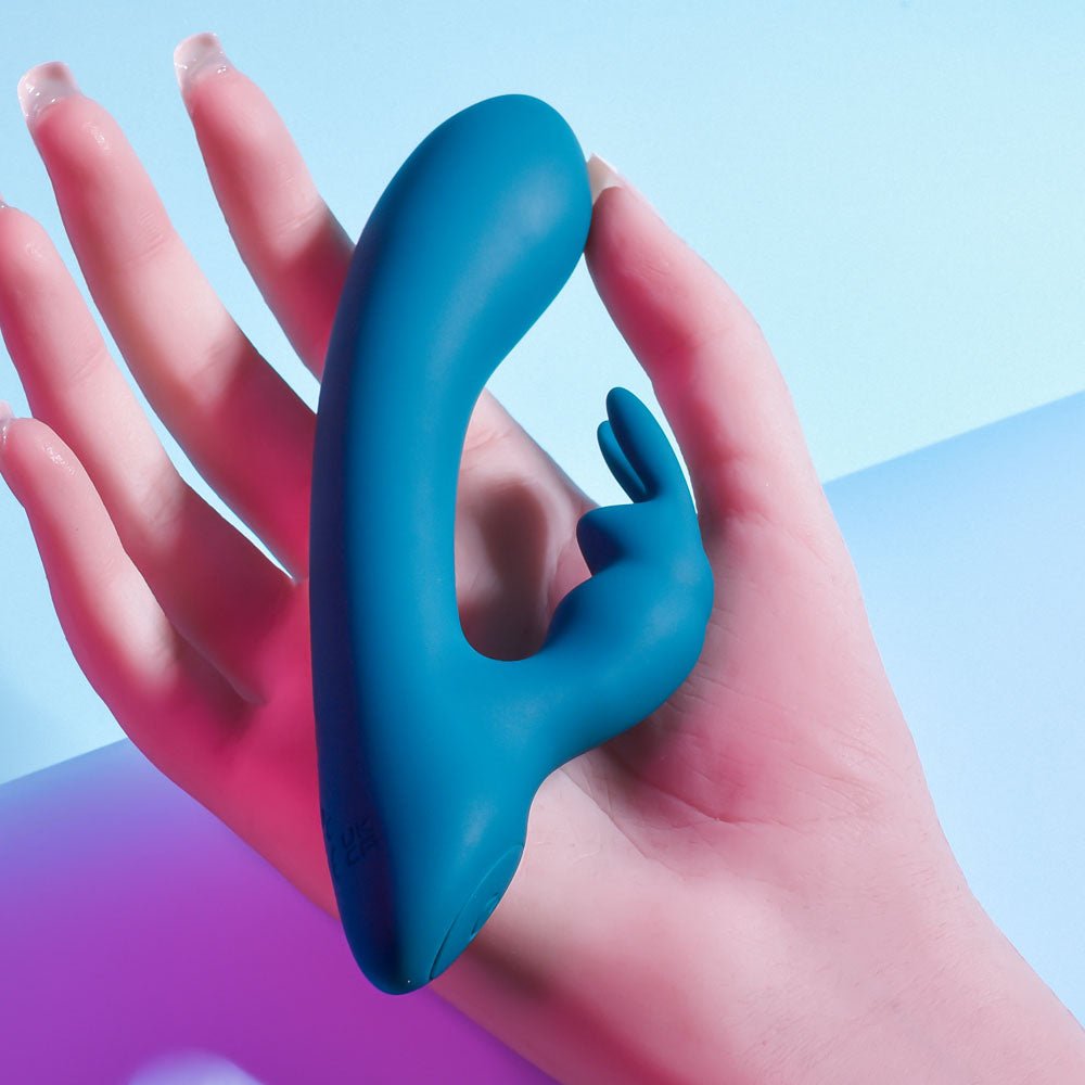 Playboy Pleasure Lil Rabbit Rabbit Vibrator - Teal