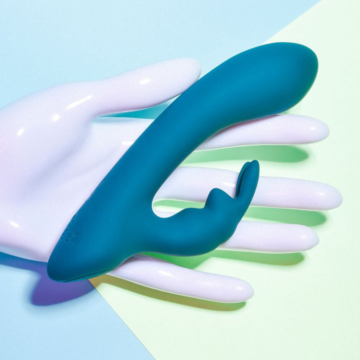 Playboy Pleasure Lil Rabbit Rabbit Vibrator - Teal