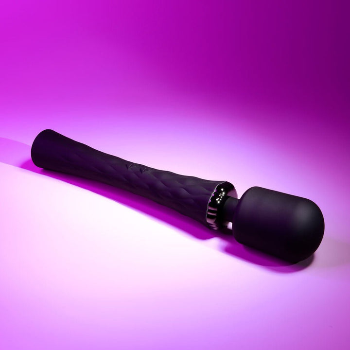 Playboy Pleasure Royal Massage Wand - Black