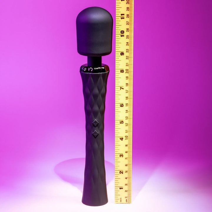 Playboy Pleasure Royal Massage Wand - Black