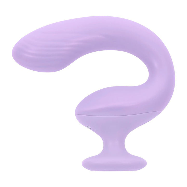 Playboy Pleasure Rev Me Up - Dual Motor Curved Vibrator - Purple