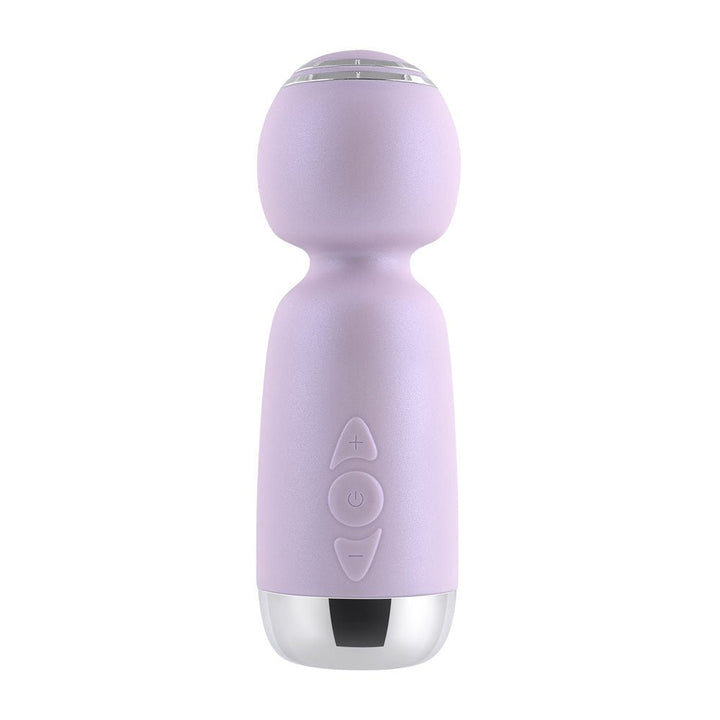 Playboy Pleasure Royal Mini Wand Vibrator - Lilac