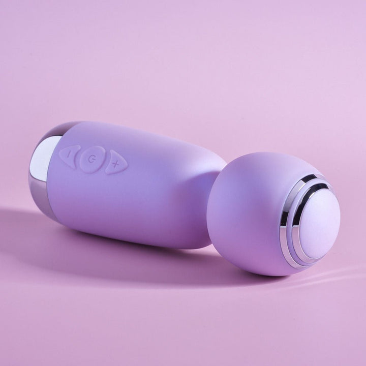 Playboy Pleasure Royal Mini Wand Vibrator - Lilac