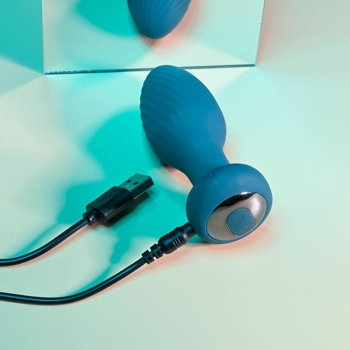 Playboy Pleasure Spinning Tail Teaser - Rotating Butt Plug With Wireless Remote