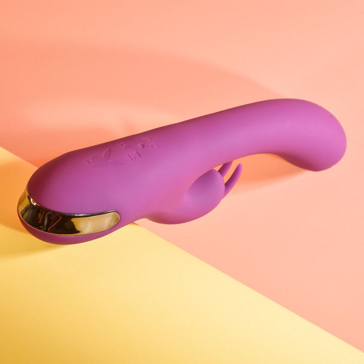 Playboy Pleasure Thumper Rabbit Vibrator - Purple