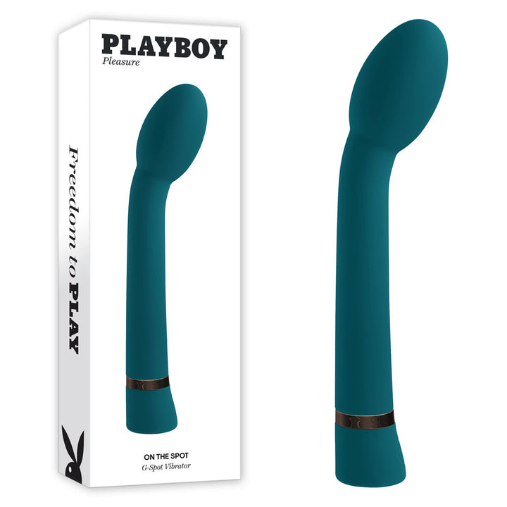 Playboy Pleasure On The Spot - G-Spot Vibrator - Blue