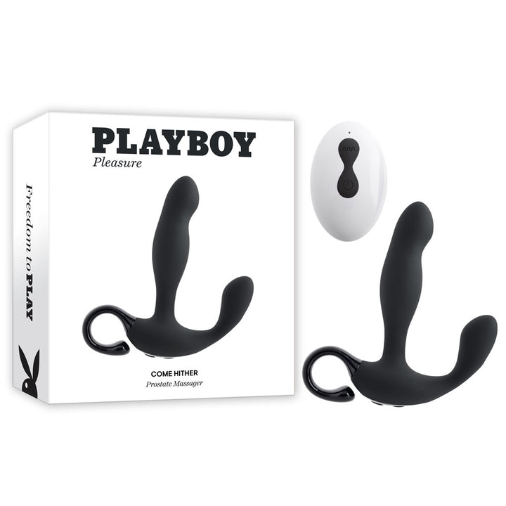 Playboy Pleasure Come Hither - Vibrating Prostate Massager With Remote
