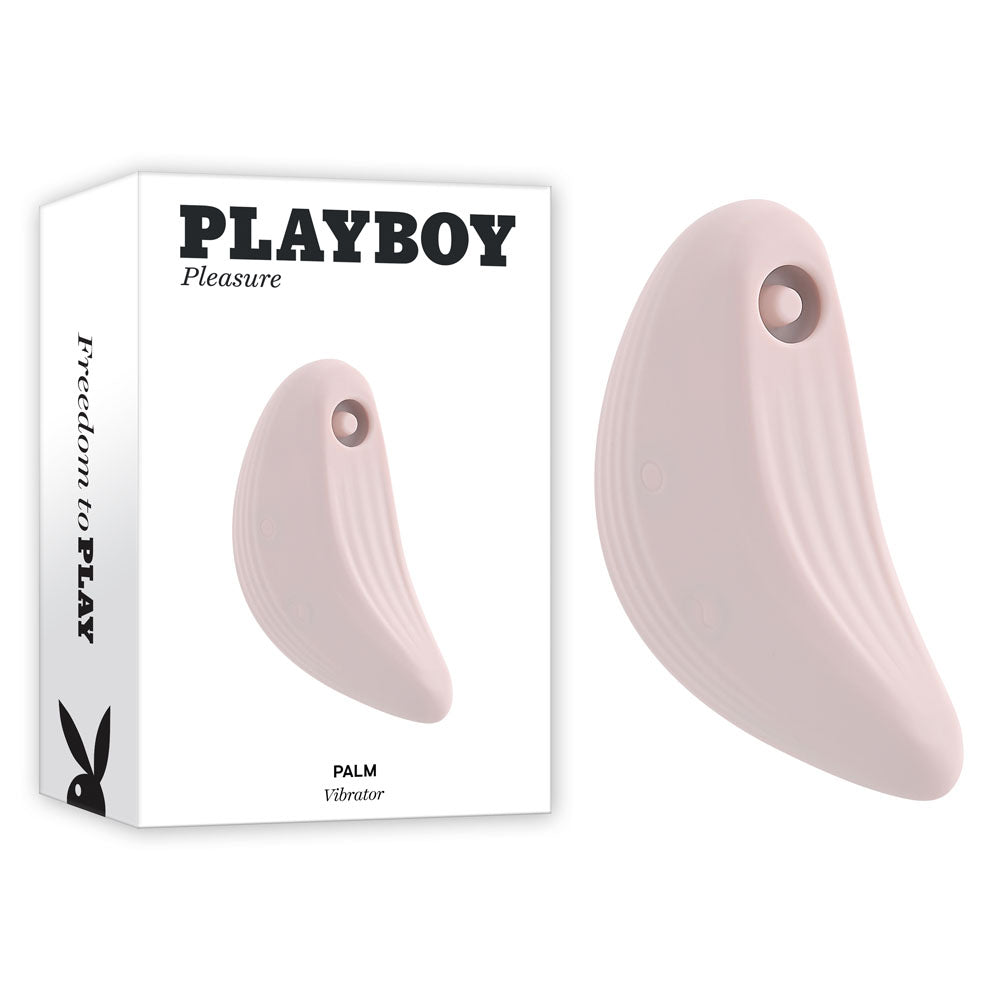 Playboy Pleasure Palm - Clitoris Tapping Stimulator - Pink