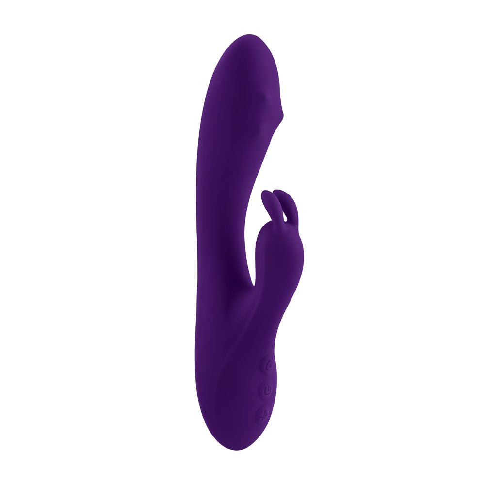 Playboy Pleasure On Repeat Rabbit Vibrator - Purple