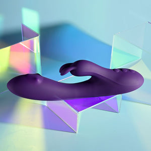 Playboy Pleasure On Repeat Rabbit Vibrator - Purple