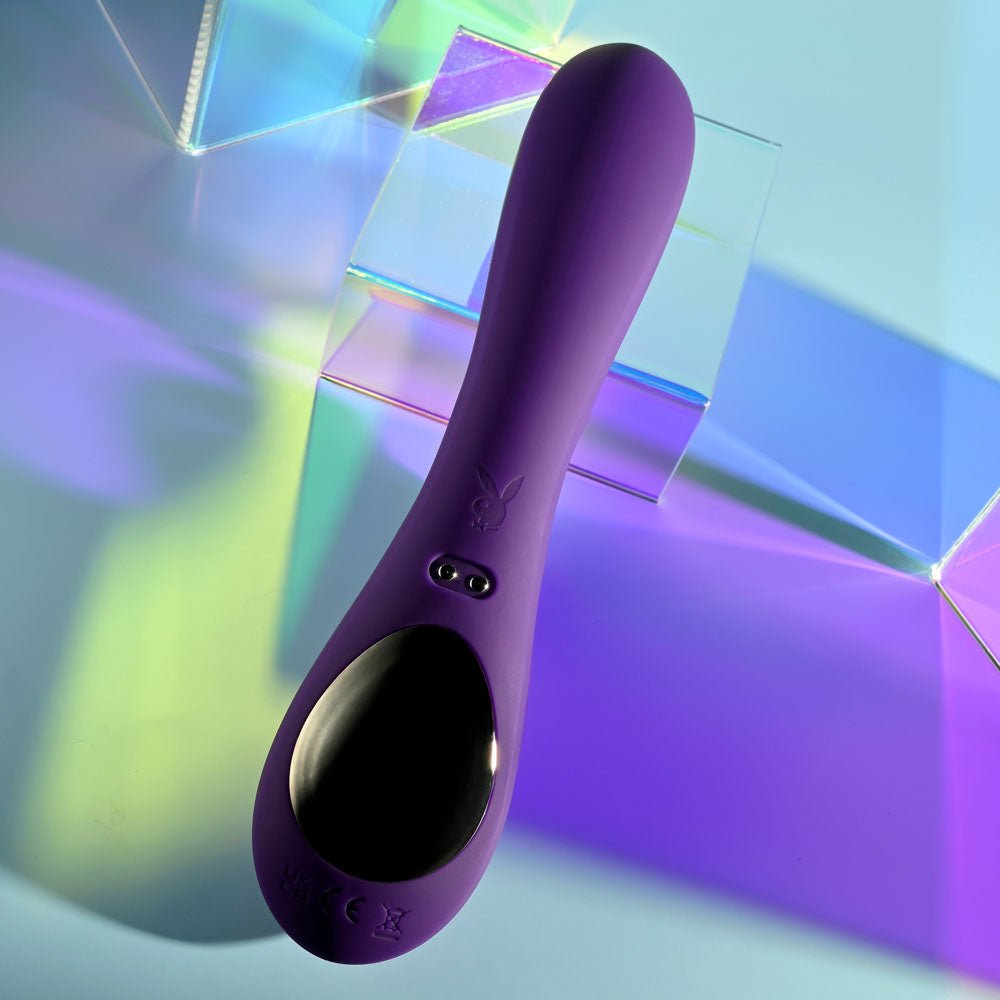 Playboy Pleasure On Repeat Rabbit Vibrator - Purple