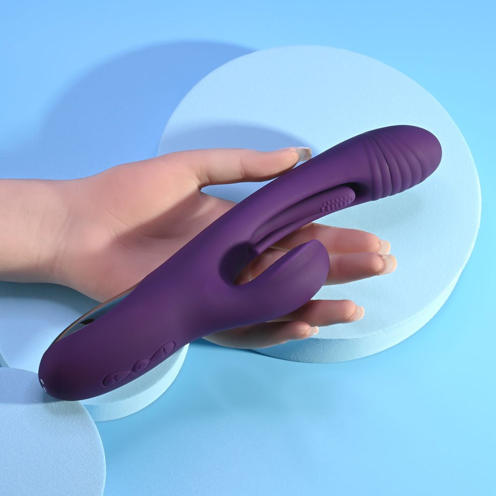 Playboy Pleasure The Thrill Rabbit Vibrator - Purple