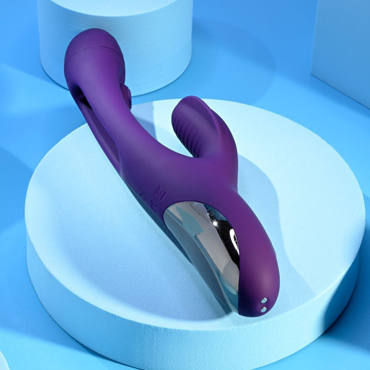 Playboy Pleasure The Thrill Rabbit Vibrator - Purple