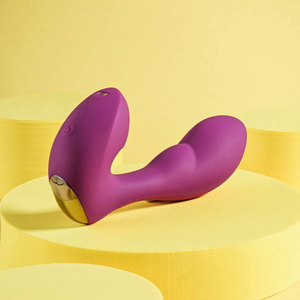 Playboy Pleasure Arch G-Spot Vibrator - Purple