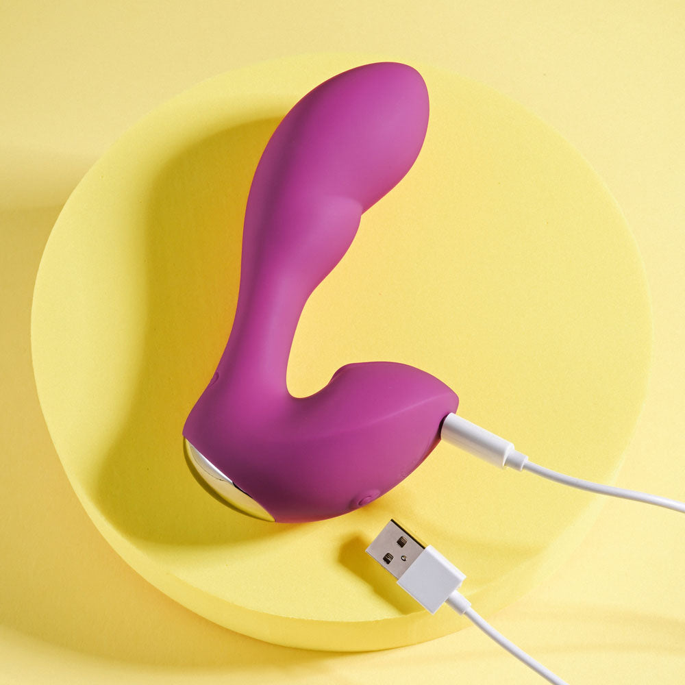 Playboy Pleasure Arch G-Spot Vibrator - Purple