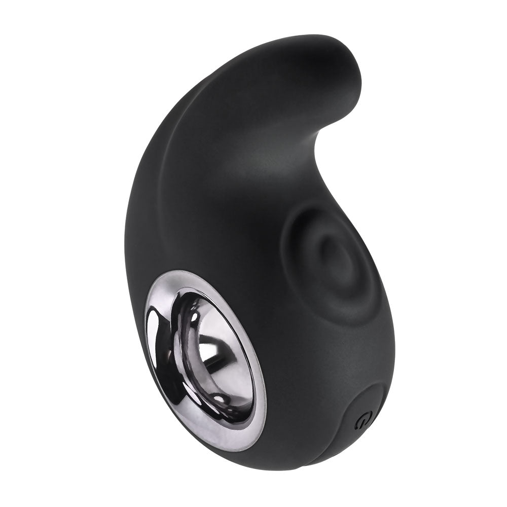 Playboy Pleasure Ring My Bell Tapping Stimulator - Black