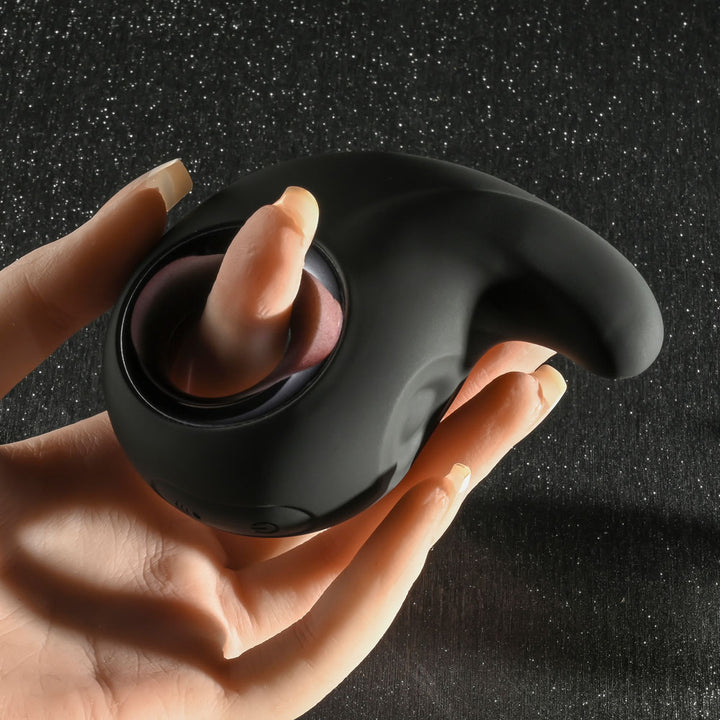 Playboy Pleasure Ring My Bell Tapping Stimulator - Black