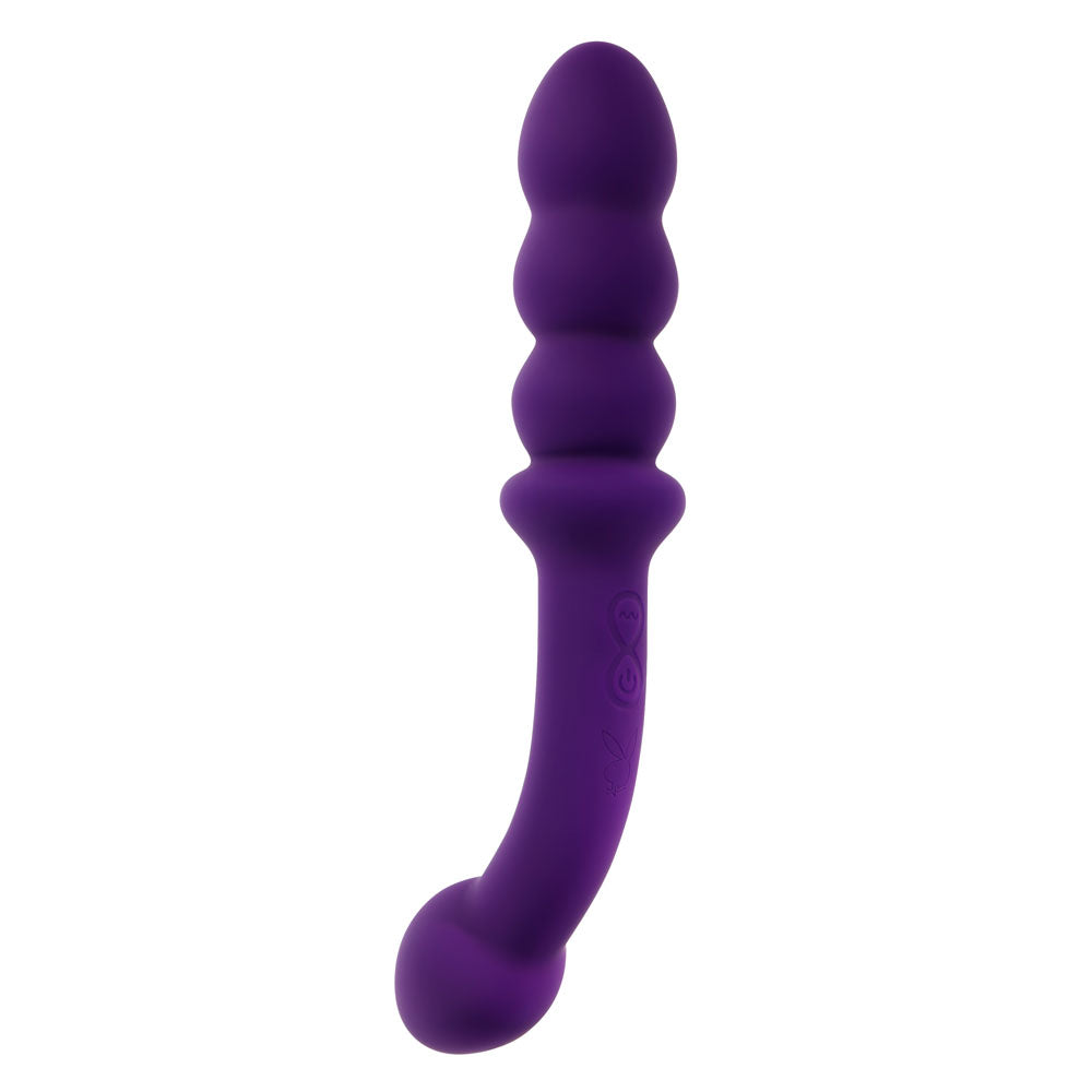 Playboy Pleasure The Seeker -  ouble Ended Vibrator - Purple