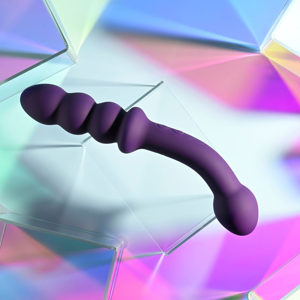 Playboy Pleasure The Seeker -  ouble Ended Vibrator - Purple