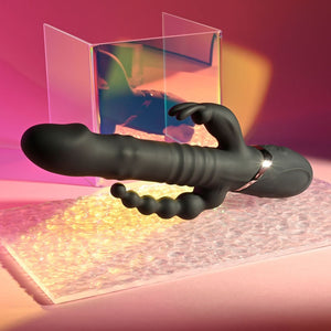 Playboy Pleasure Big Bunny Energy Vibrator with Anal Beads