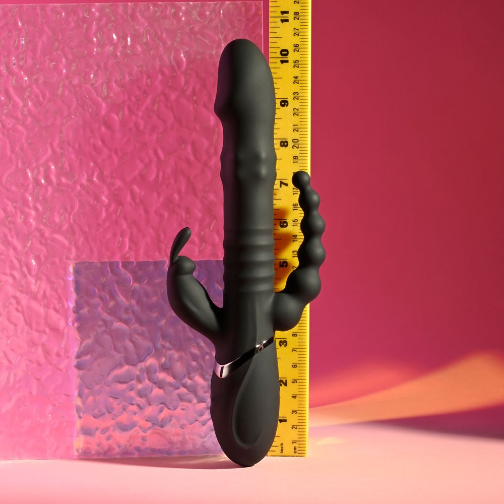 Playboy Pleasure Big Bunny Energy Vibrator with Anal Beads
