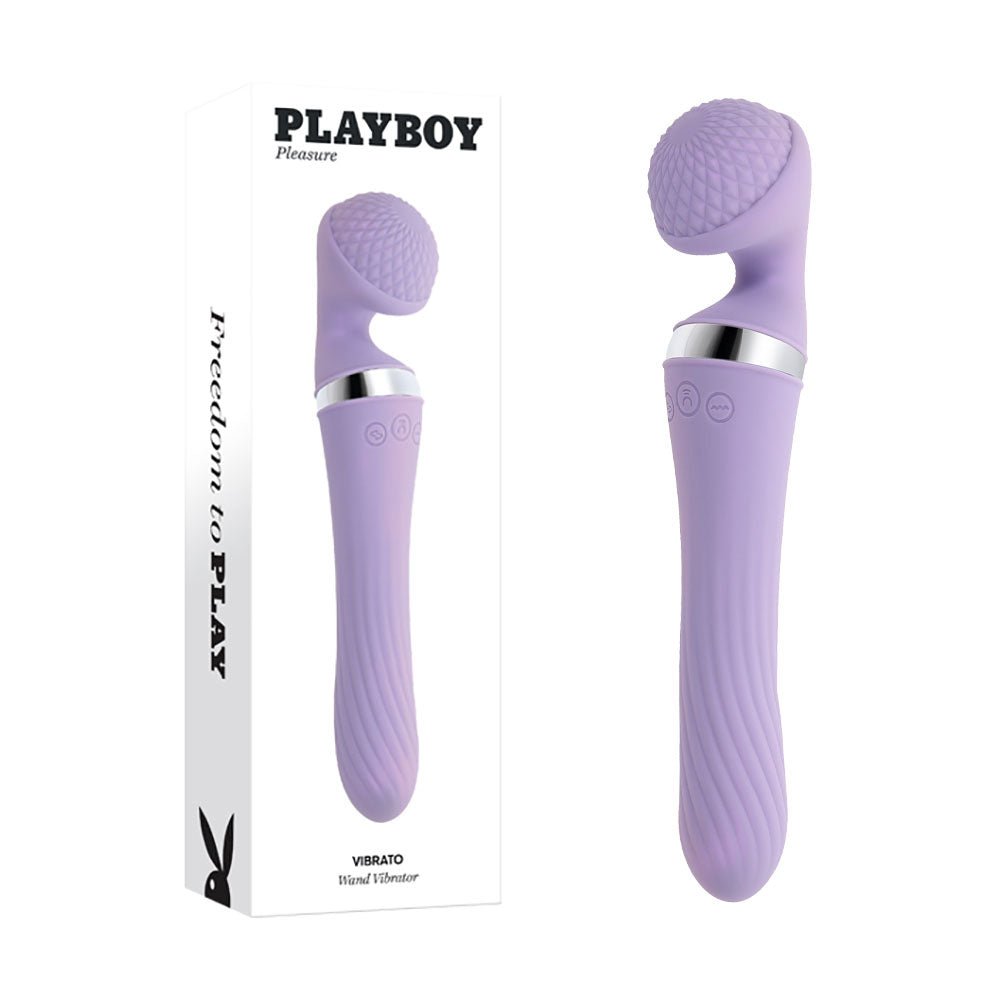 Playboy Pleasure Vibrato Massage Wand - Lavender