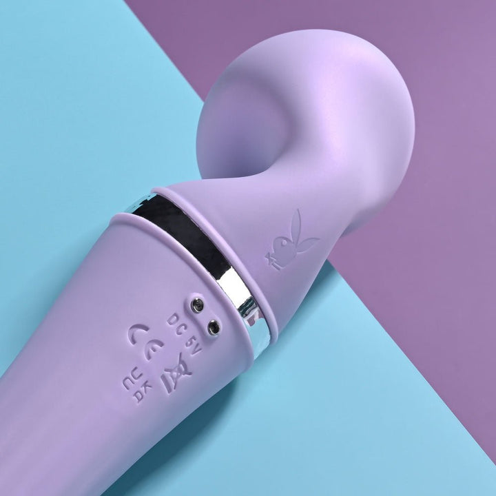 Playboy Pleasure Vibrato Massage Wand - Lavender