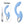 Playboy Pleasure  Sapphire Sky Vibrator with Double Tongue Stimulator - Blue