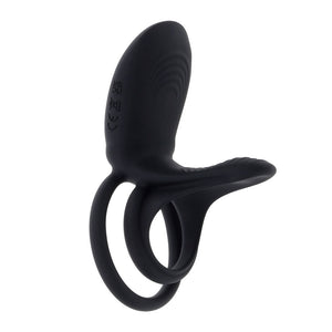 Playboy Pleasure Just Right - Vibrating Cock Ring - Black