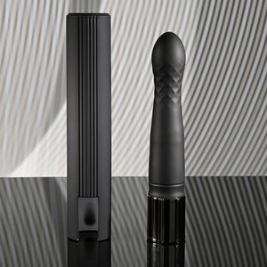Playboy Pleasure - Pleasure Zone - Vibrator With Charging Dock - Black